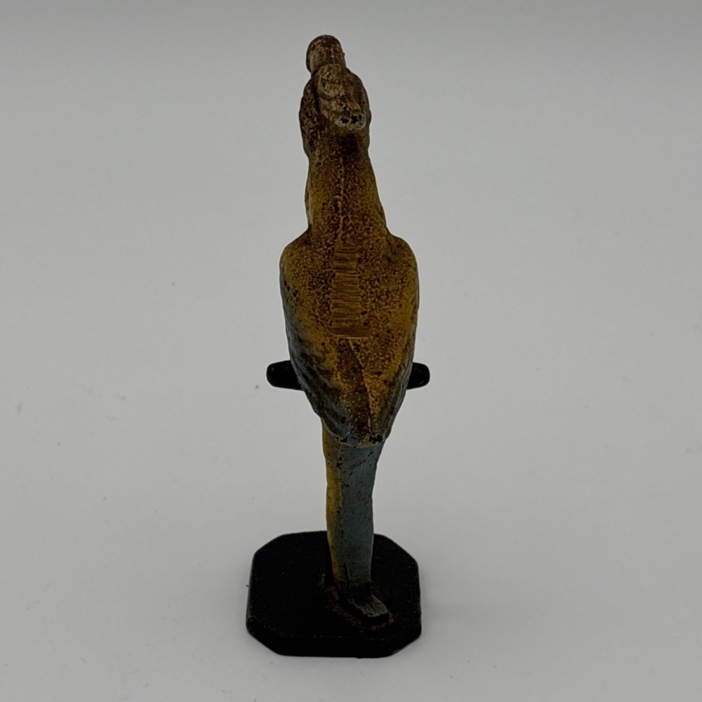 Vintage Cast Iron Parrot on Perch Bottle Opener Figural Bird Barware - Picture 6 of 8